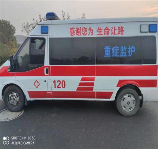十月田镇救护车出租服务案例3